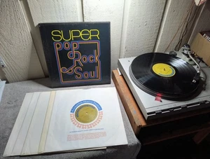 Super Pop Rock & Soul Vinyl Record Set 5 LPs Columbia Musical Treasury 1973 VG++ - Bild 1 von 9