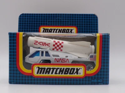 MATCHBOX MB-40 COHETE TRANSPORTER 'NASA' COMO NUEVO EN CAJA TODAVÍA SELLADO. Foto 1 de 4
