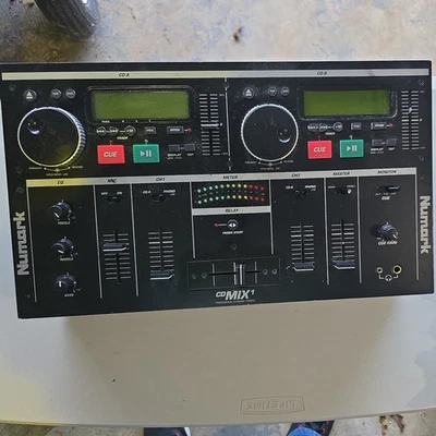 NUMARK CD MIX 1 DJ 2-DISC CD PLAYER/MIXER gebraucht - Bild 1 von 4