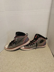 Converse Chuck Taylor High Top Uomo 12 All Star Grigio/Rosso - Foto 1 di 10