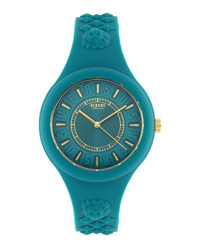 Orologio moda Versus Versace donna Fire Island verde cinturino 39 mm