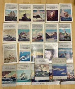 United States Naval Institute Proceedings Magazine Lot US NAVY History 1956-1958 - Bild 1 von 15