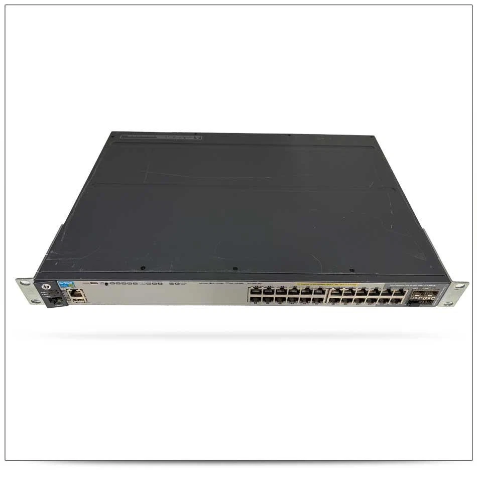 HP Aruba J9727A HPE 2920 24G 24 Ports PoE+ Switch with J9737A Power Supply - Image 1 of 1