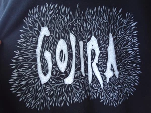 Gojira Band Tee Black Size Large French Death Metal Music - Picture 1 of 4