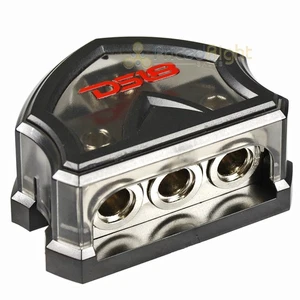 DS18 0 Gauge to 0 gauge Outputs Set Screw Ground Distribution Block AWG DB1030 - Picture 1 of 7