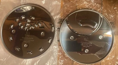 Cuisinart Custom 14 Food Proc DFP-14 Disc Set DLC-837TX Shred & DLC-844TX Slice - Image 1 of 4