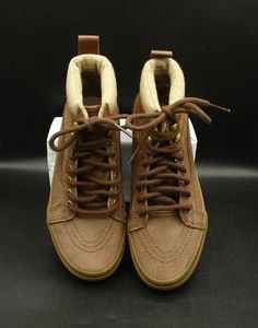 Vans Sk8-Hi Mte Skate High-Top Leder Sneaker, US Herren 6,5, Damen 8, braun - Bild 1 von 8
