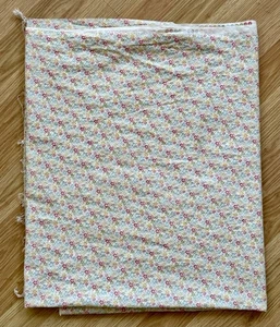 JoAnn Fabrics Pastel Floral Cotton Blend Quilting Fabric 1.75 yards - Picture 1 of 2
