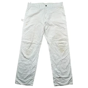 Dickies Hose Herren 38x32 (FIts 38x30) weiß Maler Workwear Zimmermann 1953 - Bild 1 von 21