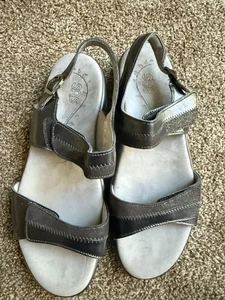 Women's SAS Nudu Adjustable Comfort Sandal  Size 12 WW Leather Made USA - Picture 1 of 3