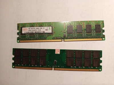 RAM 1GB DDR2 PC2-5300U non-ECC Hynix  - RAM 4GB DDR2 PC2-6400 800MHz MEMORIA PC2 - Immagine 1 di 2