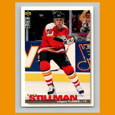 Cory Stillman #111 1995-96 Collectors Choice Calgary Flames Hockey Card NHL - Image 1 of 3