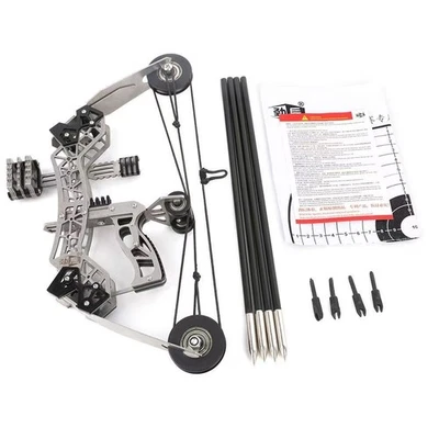 Juego de arco compuesto para caza, práctica de tiro con arco y divertidos juegos regalo de tiro con arco Foto 1 de 4