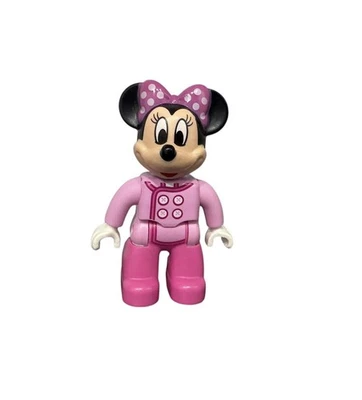 LEGO Duplo Disney Figure Minnie Mouse Pink Suit From Set 10873 - Image 1 of 4