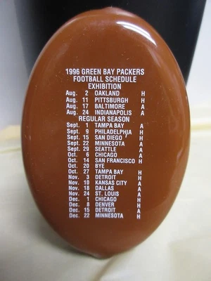 GREEN BAY 包装 1996 棕色更换钱包(拉森电视补充品) 服务) — 第 1/2 张图片