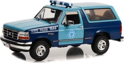 1996 Ford Bronco XLT Massachusetts State Police - (Artisan Collection) Diecast - - Image 1 of 2