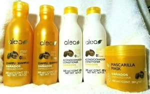 Alea Damaged Hair Shampoo with Argan Oil + Conditioner + Mask (5 Units) - Picture 1 of 2