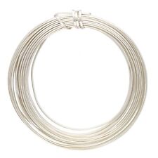 Half-Round Craft Wire - Wire Elements - Soft Temper - 21 Gauge, 4 Yard Coil -...