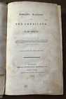 Domestic Manners of the Americans ~ 1832 ~ Frances Trollope ~ 1st American Ed.