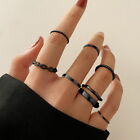 7-10Pcs Women Boho Retro Silver/Gold Finger Knuckle Rings Set Jewelry Gifts Cool