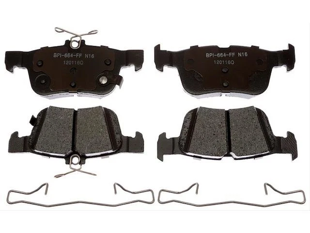Rear Brake Pad Set For 2013-2020 Lincoln MKZ 2014 2015 2016 2017 2018 FN158DT - Изображение 1 из 1