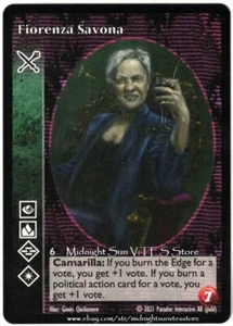 Fiorenza Savona Ventrue Promo V:TES VTES Vampire CCG - Picture 1 of 1