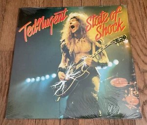 TED NUGENT 1979 State Of Shock Vintage Vinyl Record Factory Sealed - Picture 1 of 11