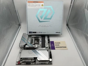 ASRock Z890 Taichi AQUA LGA 1851 Intel SATA 6G/s EATX Motherboard READ/FOR PARTS - Photo 1/11