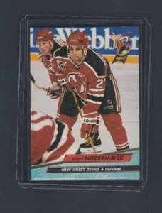 1992-93 Fleer Ultra Rookie Card # 116 Scott Niedermayer - Picture 1 of 2