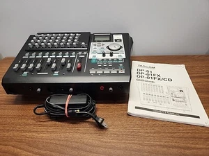 Portastudio 8 Track Digital Mixer Tascam DP-01FX/CD CD Burner ~Tested: Powers On - Picture 1 of 19