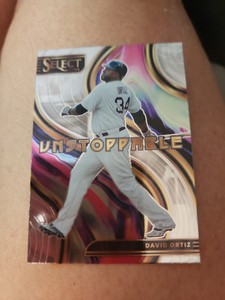2023 Panini Select David Ortiz Unstoppable #SU15 Boston Red Sox Baseball MLB 