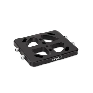 Proaim Mounting Plate for Scissor Camera Jib Crane to mount Pan Tilt Head - Photo 1 sur 6