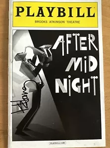 KD Lang & Cast signiert After Midnight Spielzettel. Broadway Show Theater - Bild 1 von 3