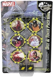 Marvel HeroClix: X-Men First Class Dice and Token Pack - Super Helden Characters - Picture 1 of 2