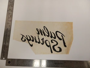 Palm Springs vintage (plancha bootleg original encendido/transferencia de calor) - Imagen 1 de 1