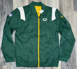 Green Bay Packers Nike Jacket Windbreaker Men’s Small Team Issued NFL NEW - Picture 1 of 11