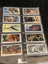 Vintage Brooke Bond Tea Cards 1962 Asian Wildlife Full Set 50 Cards