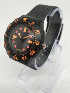 VINTAGE 1989 Swatch Scuba SDB100 "Barrier Reef" 38mm Swiss Made Watch NOS - Picture 1 of 9