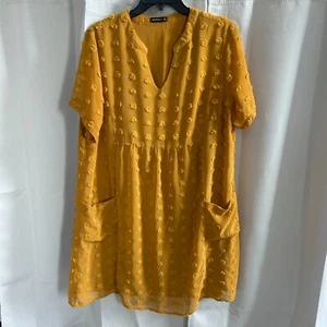 Miholl Dress Size XL Swiss Dot Sheer Boho Whimsical Festival Western Retro 17756 - Picture 1 of 10