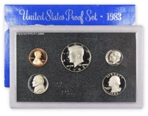 1983 Clad Proof Set U.S. Mint Original Government Packaging OGP - Picture 1 of 1