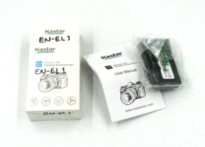 Batería Kastar para Nikon EN-EL1 Cooipix 4800 5400 5700 775 880 885 995 E880 Foto 1 de 3