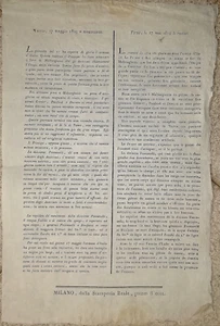 JJ513-PERIODO Napoleonico-Vittoria Con Gli Austrian A Tarvis 1809 - Picture 1 of 1