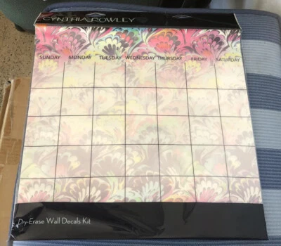 Cynthia Rowley Dry Erase Office Organization Kit Calendar Planner Notes 6pc - Image 1 of 4