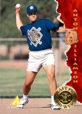 1995 Pinnacle #169 Antone Williamson Rookie - Image 1 of 2