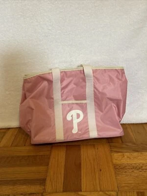 PHILADELPHIA PHILLIES PINK TOTE BAG MOTHERS DAY? GIVEAWAY MOTRIN IBUPROFEN - Image 1 of 4