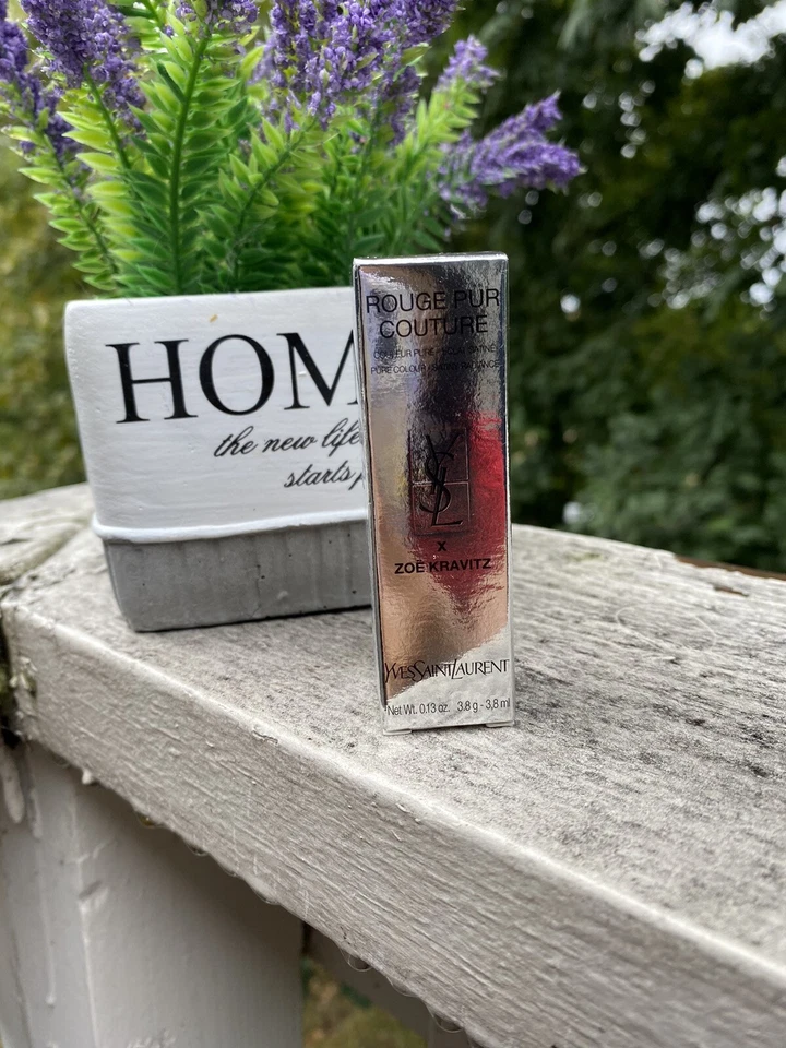 10x YSL Yves Saint Laurent Rouge PUR Couture X Zoe Kravitz Lipstick 3.8g #144