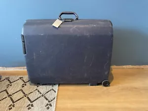 Samsonite Oyster Hartschalenkoffer mit Rollen Zahlenschloss Navy Vintage - Bild 1 von 6