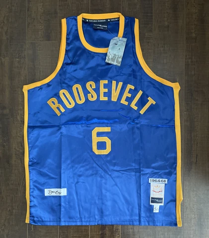 Julius Erving Dr. J Roosevelt HS Taylor & Madison Jersey  Free Sh Sz 60 76ers Cover