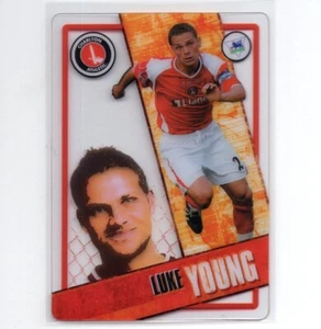 LUKE YOUNG 2006-07 Topps I-Card Soccer Acetate Card CHARLTON #21 PSA - Picture 1 of 2