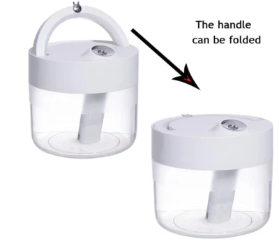 1000m Portable USB LED Mini  Home Humidifier Aroma Oil Diffuser with night light - Image 1 of 4